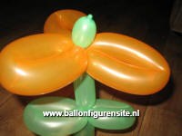 ballonfiguren bloem